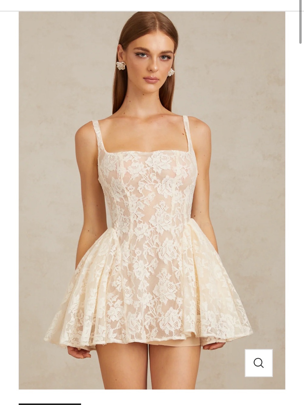 Miss Rossi Ivory Lace Dress